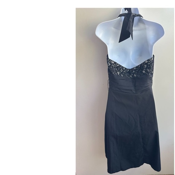 White House Black Market Lace Dress Black Whimsigoth Size 8‎ NWOT - Picture 13 of 13